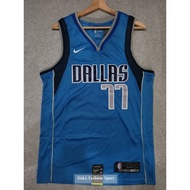 Jersi NBA Dallas Mavericks 77 Luke Doncic Jersi Saya Dallas Mavericks 77 Luke Doncic