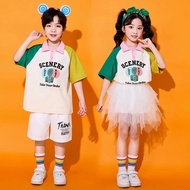 【00118fmrtfa29.my】 Kindergarten Clothes Graduation Season Performance Clothes Boys Girls Cheerleadin
