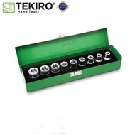 MATA Tekiro Star Socket Set 9Pc E10-E24 / Star Socket Set E10-E24