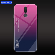 EPTWOO สำหรับ Huawei Nova 2i 3I 5T 8I 7 7SE Y9S Y9 2019 Y9 PRIME 2019โทรศัพท์กรณีสีกระจกนิรภัยปลอกฝาครอบด้านหลัง TPU Bumper Case JB-01