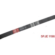 Drum washing machine belt 5PJE1196 multi belt 5 peak 4 groove transmission belt multi wedge belt
