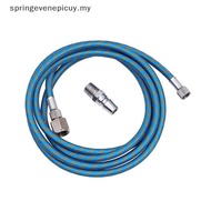 springevenepicuy 180cm Nylon Braided Airbrush Air Hose Tube 1/8" BSP Adpter, Fits Most Brands CCD