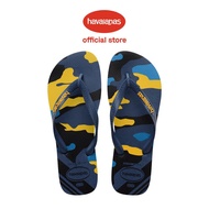 Havaianas Kids Top Camu Flip Flops - Indigo Blue