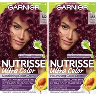 Garnier Hair Color Nutrisse Ultra Color Nourishing Creme, M2 Medium Intense Magenta (Sweet Grenadine