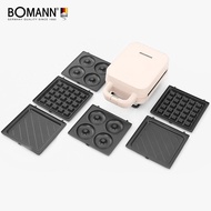BOMANN Korea Komams SM1362P Multi-Plate Snack Maker Waffle Pancake Donut