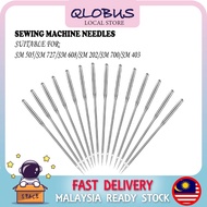 QLOBUS Sewing Machine Needles (10 PCS) Compatible needle For 202 505 505a 403 608 700 727 Sewing Mac