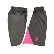 FBT Shorts Back Zip Pocket #SA2019 [Charcoal/Neon Pink/White]