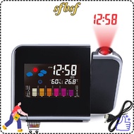 SFBSF Projection Alarm Clock Projector Clock Alarm Clock For Bedroom Projector Alarm Clock For Bedro