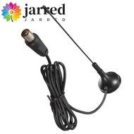 JARRED Digital Tv Antenna, Free Channel 5dBi TV Antenna Freeview, Radio TV Aerial Black Mini DVB-T/T