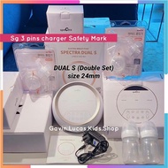 🚀NEW Spectra DUAL S‼️Double Electric Breast Pump [Hospital Grade]✨SG 3pins Safety Mark✨