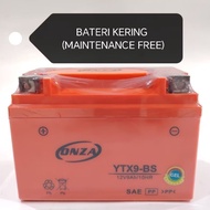 KAWASAKI Z250 KAWASAKI Z400 BATTERY YTX9-BS MAINTENANCE FREE BATTERY KAWASAKI Z250 KAWASAKI Z400 BAT