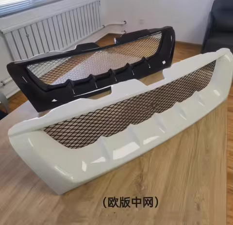 Front bumper Grille For Mitsubishi Pajero V73 V75 V77 V78 modified grill net Radiator Car Accessorie