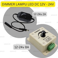 DC 12V 24V Led Light Dimmer Led Light Dimmer Switch On Off Led
