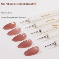 ANNIES ANNIES Manicure Point Pen Double-Headed Point Diamond Pen Manicure Tool