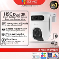EZVIZ H9C Pro 3MP + 3MP 2K + 2K Dual Lens Outdoor Waterproof AI CCTV