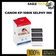 【Ready Stock】Canon KP-108IN Selphy RP-108 Ink Color Ink Paper Set