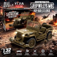 Jiepin 4WD New Product Launch SFM Chassis Jeep Car FMA Chassis Military Jeep Car