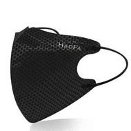 HAOFA 3D氣密型立體醫療口罩（台灣N95規格）鋼琴黑色 | 30片 升級版 M Size Fixed Size