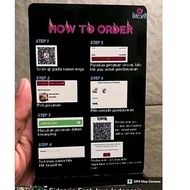 Custom table number 8x12 cm