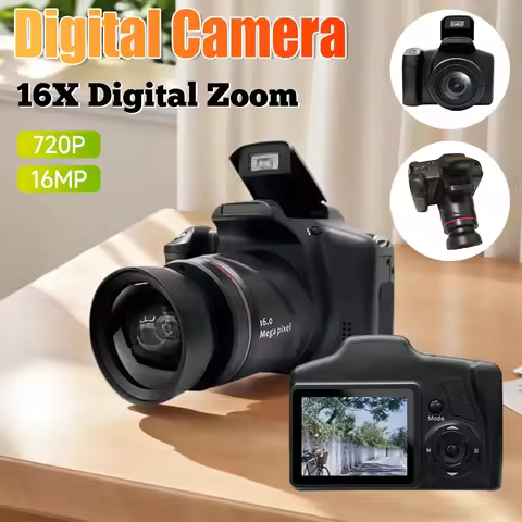 NEW Digital Camera Mini Portable Small Video Camera 16X Digital Zoom Outdoor Digital Video Camera Ph