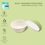 Ecofrenbag Corn Sauce Cup 2oz, 4oz cornstarch environmentally friendly Sauce cup