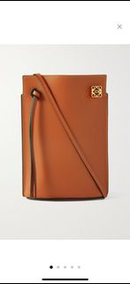 Loewe dice pocket embellished leather shoulder bag 代購