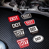 Waterproof Dot Reflective Sticker for Motorcycle Helmet Decoration 06