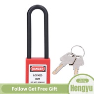 Hengyu Security Lock Nylon Beam Safety Padlock For Household Products Home