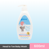 Bebelove Head To Toe Baby Wash (600ml / 600ml × 2)