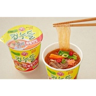[120kcal] OTTOGI Cup Noodle Spicy Flavor 37.8g x 6 Cups Korean Instant Noodles