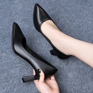 Women Shoes High Heels Chunky Heels High Heels Black High Heels