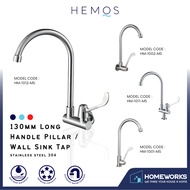 HEMOS HYGIENE MEDICAL HEALTH LONG HANDLE WATER TAP PILLAR WALL SINK TAP KEPALA PAIP AIR HOSPITAL