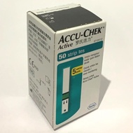 Strip gula darah / Accu check active isi 50 / alat check gula darah