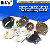 5PCS/lot BS-2 BS-6 BS-8 BS-10 3V CR2025 CR2032 CR1220 Button Battery ibuw Socket Holder Battery Stor