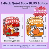 Quiet Activity Book Strawberry Jam Cat 3D