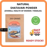 100% PURE NATURAL SHATAVARI ROOT (THANEERVITTAN KILANGU) POWDER 200 GMS (Asparagus Racemosus) (Women's Health)