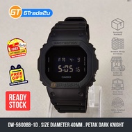 Casio G-Shock Men DW-5600BB-1D DW5600BB-1D DW-5600BB-1 Digital Petak Dark Knight Black Out Watch Resin Band G Shock . watch for man . jam tangan lelaki . casio watch for men . casio watch . men watch . watch for men [READY STOCK]