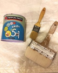 日本漆 Nippon Paint 第二代超級五合一內牆乳膠漆 , 全新