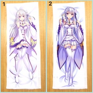 RE:ZERO Emilia RAMREM anime pillow