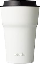 Tenma Mug Bottle, Etodo Easy to Wash Mug Bottle, Dishwasher Safe, Light Gray, 11.8 fl oz (350 ml)
