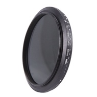 ND2-400 Variable ND Filter 58mm Optical Neutral Density Filter for Universal Camera
