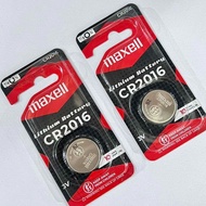 CR2016 2016 LR2016 Maxell Original  Card 3V Lithium Coin Battery