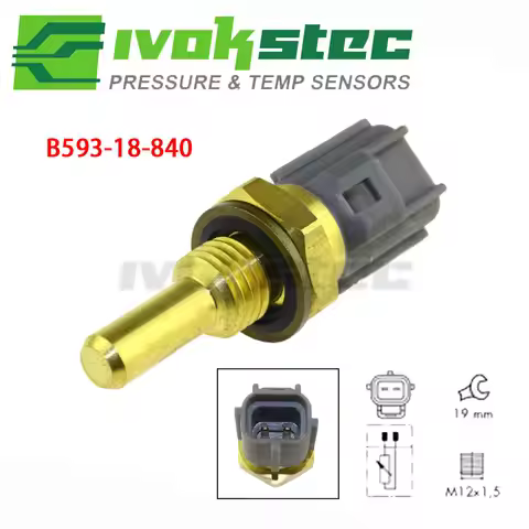B593-18-840 Coolant Water Temperature Temp Sender Sensor For Mazda 2 3 5 6 121 323 626 CX-5 CX-7 RX-