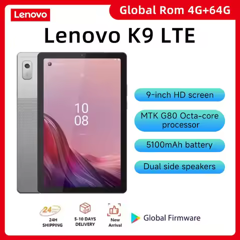 Original Lenovo QiTian K9 Learning Tablet 9-inch HD screen 4G+64G Global firmware LTE Tab Android 12