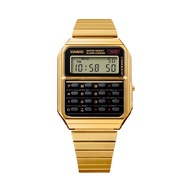 Casio General Vintage Digital Calculator Gold Men Watch CA-500WEG-1ADF