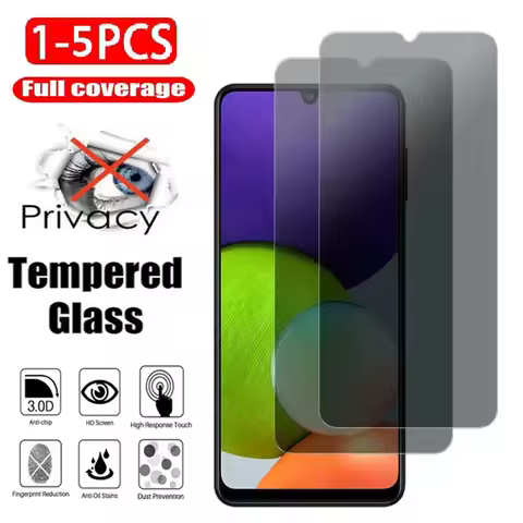 1-5Pcs Privacy Tempered Glass Screen Protector for Samsung Xcover 6 F14 F14 M13 M14 M23 M32 M33 M34