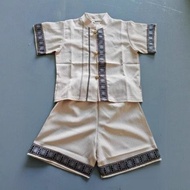 【COD】buwan ng wika costume for boy Kids boy  Ethnic Style Clothing  Exotic Style 2025 Spring New Boy