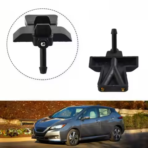 1/2pcs Front Windscreen Washer Jet Nozzle Plastic Windshields For Nissan Micra K12 2003-2010 28931-A