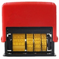 【Fast and Reliable Shipping】 self-inking date stamp mfg/exp date stamp for factory manufacture super