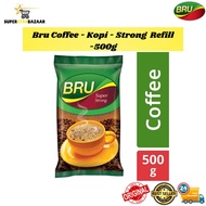 Bru Coffee - Kopi - Strong  Refill -500g